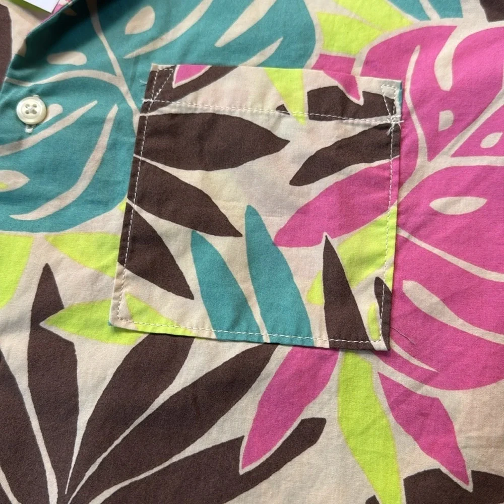 NWT Gap Poplin Button-Down Shirt for Boys size XXL ( 14-16)